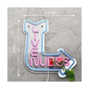 Letrero de neón para decoración de pared barra de cuevas_3