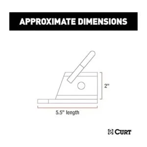 Adaptador lengeta atornillable CURT 45006_3