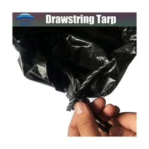 RAINDEWAY Lona con cordón de 9 x 9 pies paquete de 2_3