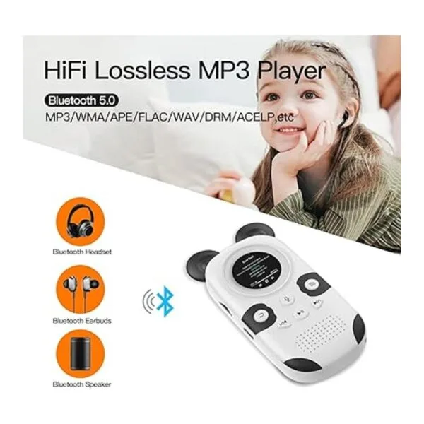 RUIZU Reproductor de MP3 de 16 GB para niños lindo_3