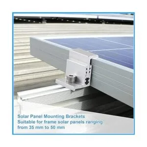 Zhengmy Abrazadera de extremo solar montaje en panel_4