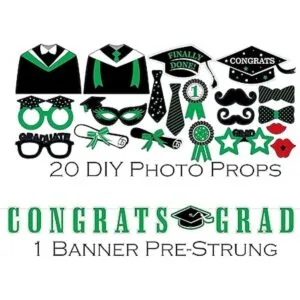 Sirve 30 Ultimate Party Pack Felicidades Grad Green_3