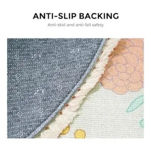 NECHEGI 4ft 3ft 2ft Round Rug for Bedroom Soft Area Rug_5