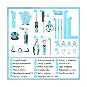 SHALL Juego de herramientas de 26 piezas para niños kit_4