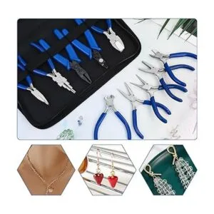 Shynek Juego de 10 alicates profesionales para hacer_6