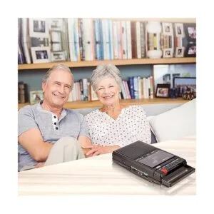 QFX RETRO39 Grabadora de cinta para zapatos Cubierta de_5