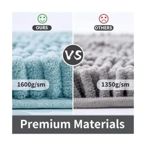 FRESHMINT Alfombra de baño grande antideslizante de 36 x_5