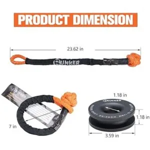 BUNKER INDUST Grillete suave sintético con anillo de_2