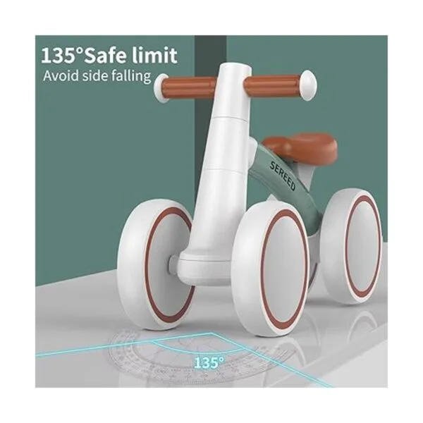 SEREED Bicicleta de equilibrio para bebés de 1 año niños_6