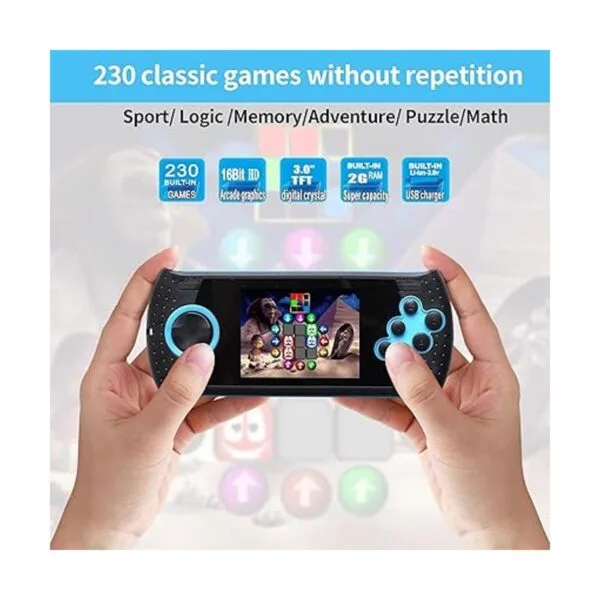 Juego de mano para niños incorporado 230 HD clásico_2