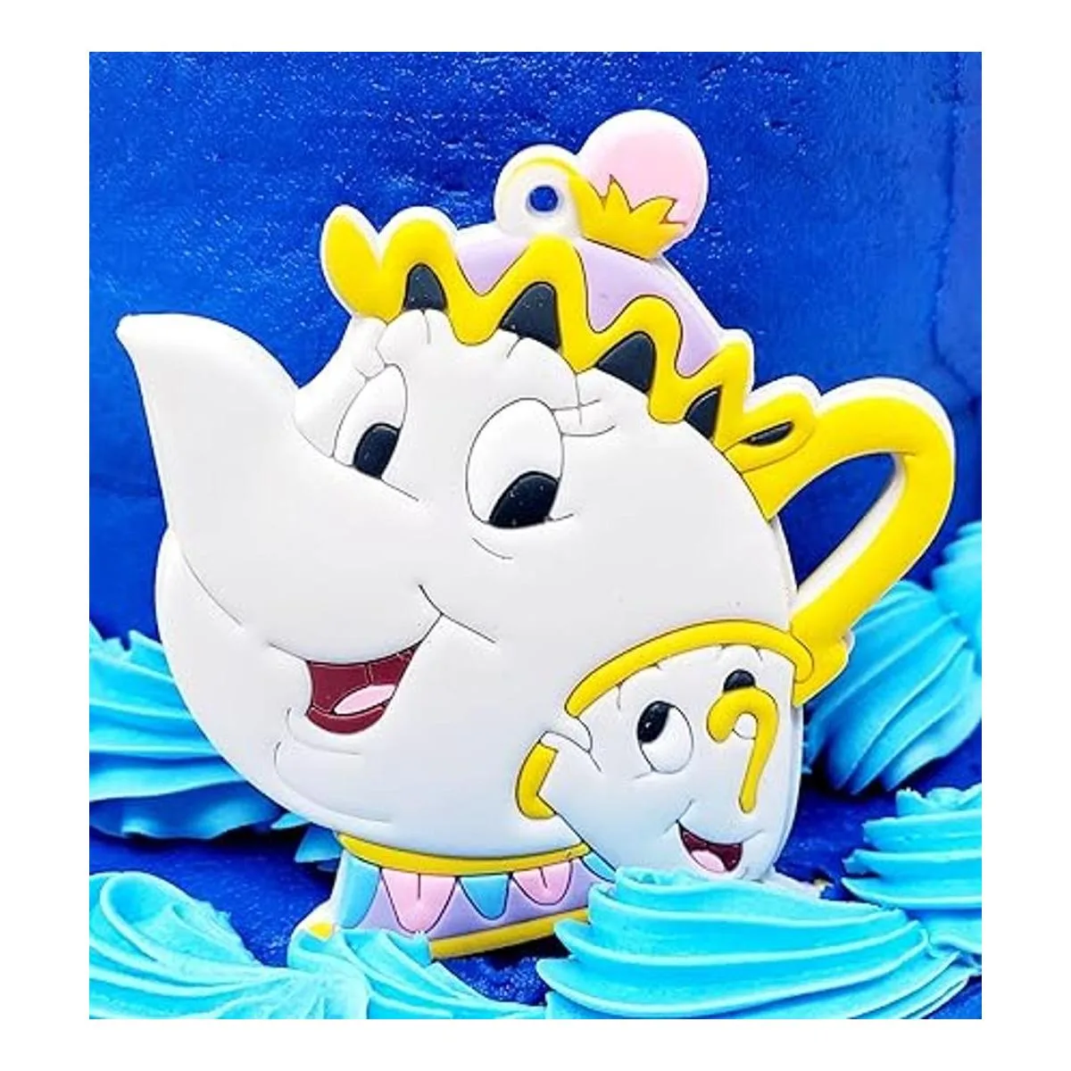 Decoración para pasteles de Bella y la Bestia con Belle_3