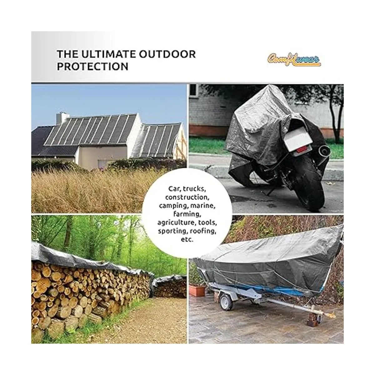 COMFITWEAR Cubierta de lona súper resistente con ojales_4