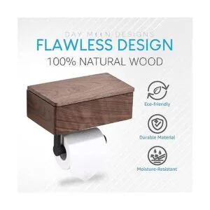 Day Moon Designs Soporte de papel higiénico de madera_6