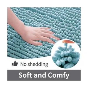 FRESHMINT Alfombra de baño grande antideslizante de 36 x_3