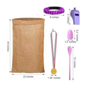 El juego de 40 piezas de juego de carnaval escolar al aire_2