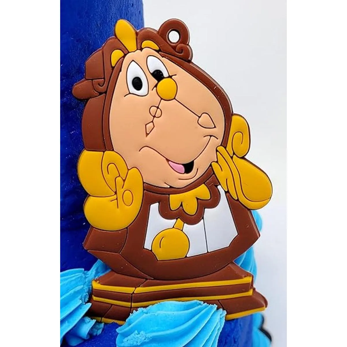 Decoración para pasteles de Bella y la Bestia con Belle_4