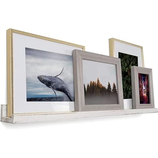 Rustic State Ted Estante de 36 pulgadas color blanco_4