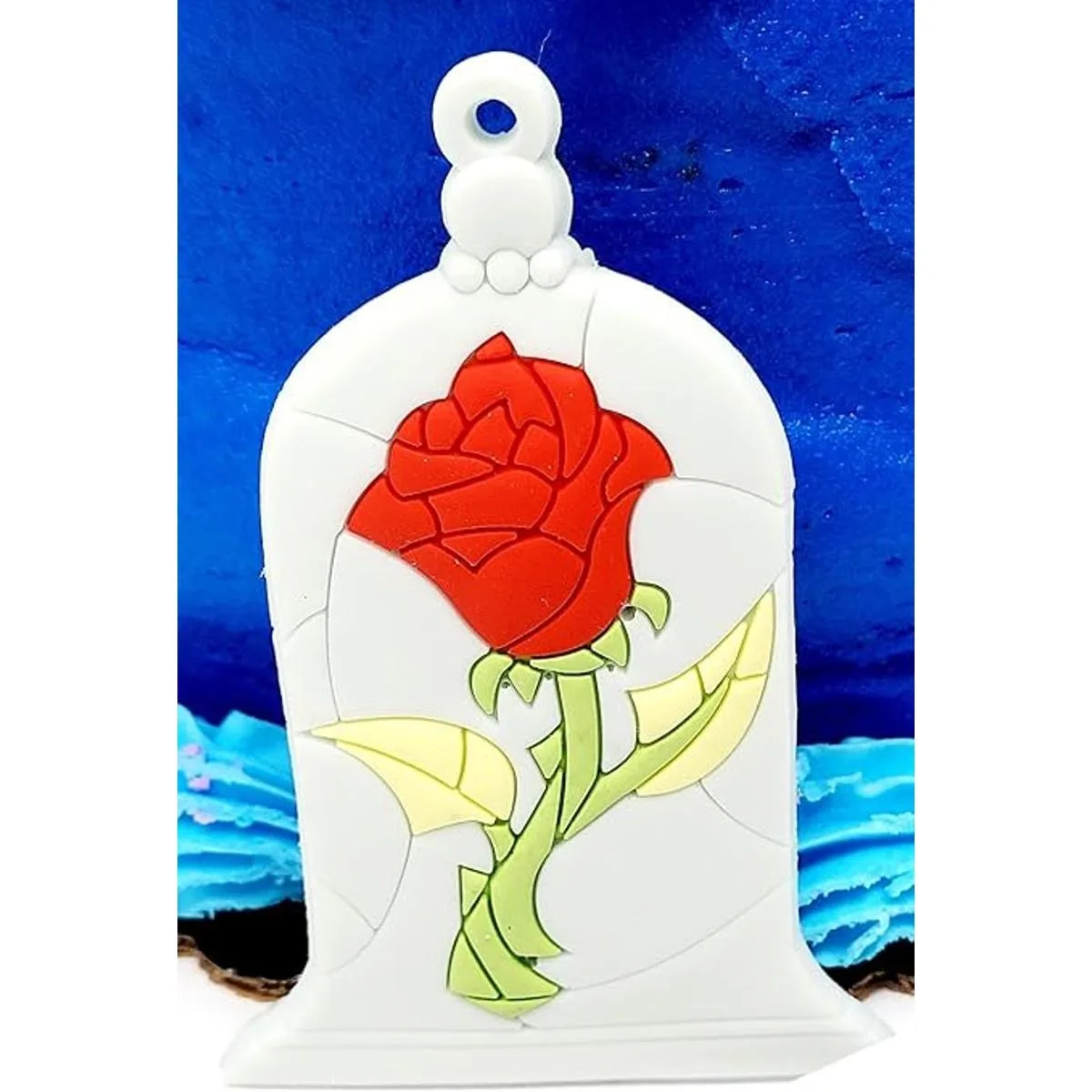 Decoración para pasteles de Bella y la Bestia con Belle_6