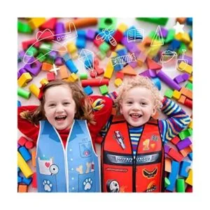 20 piezas de chaleco de vestir para niños disfraz de_5