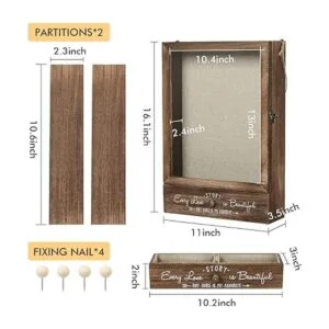 AW BRIDAL Marcos de fotos grandes de 11 x 16 pulgadas_6