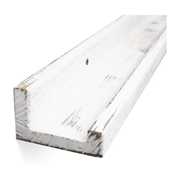Rustic State Ted Estante de 36 pulgadas color blanco_5