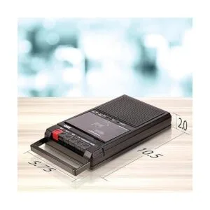 QFX RETRO39 Grabadora de cinta para zapatos Cubierta de_4