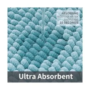 FRESHMINT Alfombra de baño grande antideslizante de 36 x_4