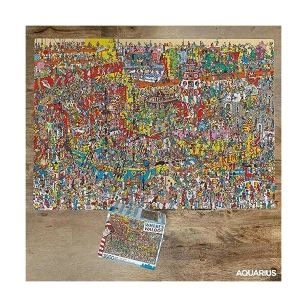 Aquarius Wheres Waldo rompecabezas de 3000 piezas_3