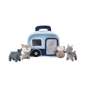 Lambs Ivy Peluche interactivo azul para caravanaRV con_3