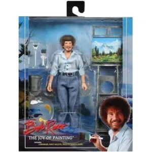 Bob Ross Figura de acción vestida de 8 pulgadas Bob_2
