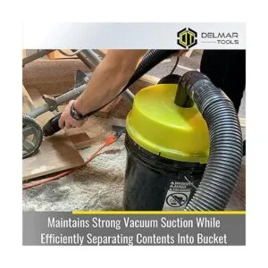 Delmar Tools Separador de polvo al vacío de tienda_5