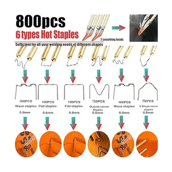150W Plastic WelderPlastic Welding Kit Car Bumper Repair_3