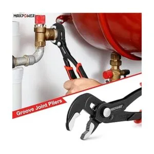 MAXPOWER Juego de 4 alicates Lineman de 8 pulgadas_3