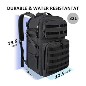 Matein Mochila de viaje mochila táctica grande militar_4