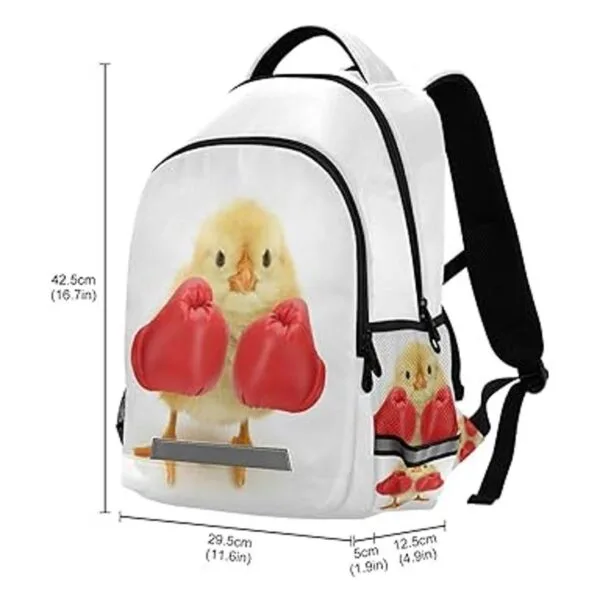 Dallonan Mochila de acuarela con flores florales_3