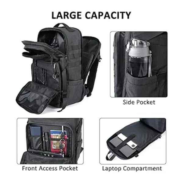 Matein Mochila de viaje mochila táctica grande militar_2