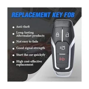 Keymall Mando a distancia de entrada sin llave para Ford_4