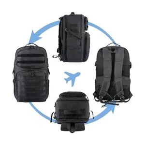 Matein Mochila de viaje mochila táctica grande militar_6