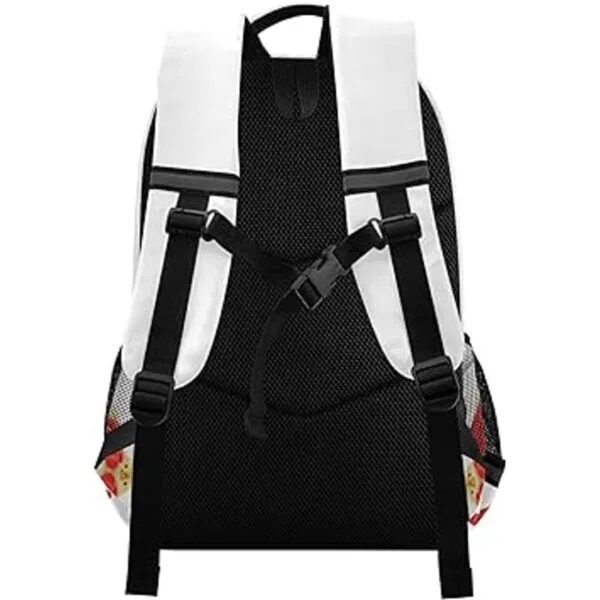 Dallonan Mochila de acuarela con flores florales_2