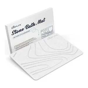 Graplife Tapete de baño de piedra antideslizante súper_1
