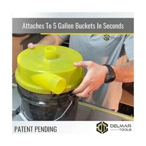 Delmar Tools Separador de polvo al vacío de tienda_2