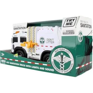 Daron NYC Camión de saneamiento con luces y sonidos 2019_4