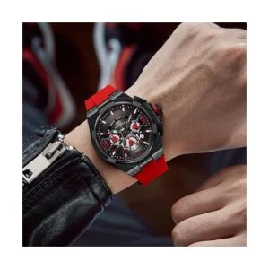 Mini Focus Reloj de pulsera casual hueco único_3