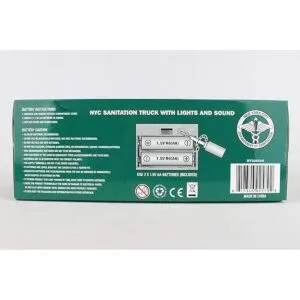 Daron NYC Camión de saneamiento con luces y sonidos 2019_7