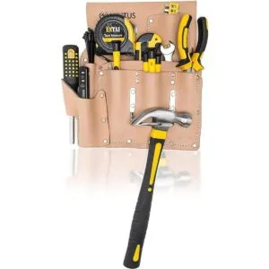 LAUTUS Bolsa de herramientas de cuero para paneles de yeso_2