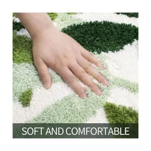 Gibelle Green Juego de 2 alfombras de baño_4