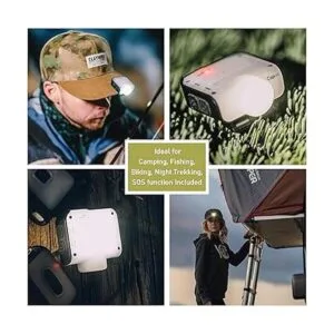 Claymore Capon 80C Luz de tapa recargable multiusos clip_3