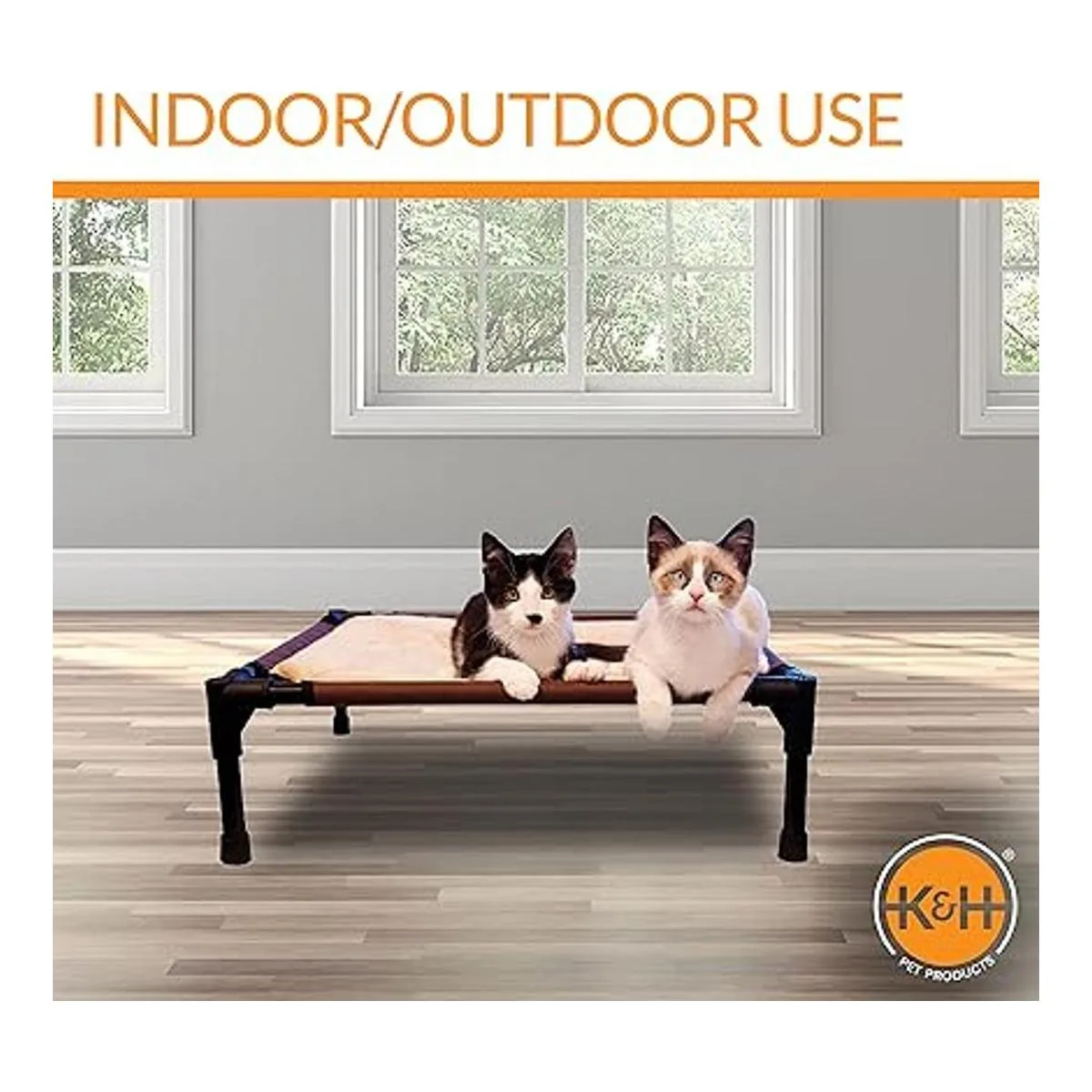 KH Pet Products cómoda cuna elevada para mascotas cama_5