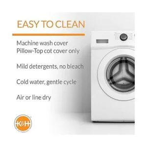 KH Pet Products cómoda cuna elevada para mascotas cama_6