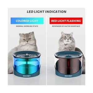 DEEIPET Fuente de agua para gatos fuente de agua ultra_3